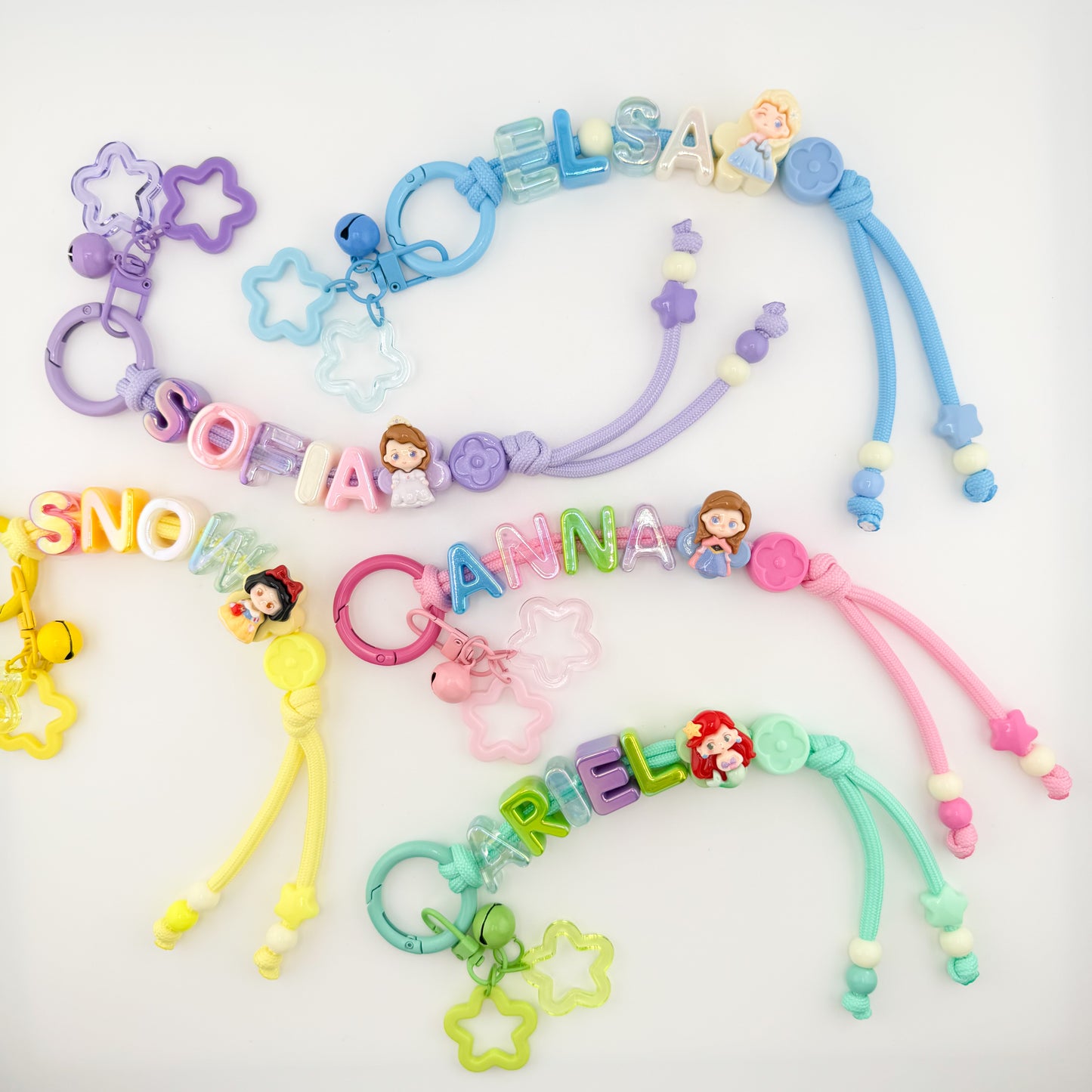 Princess Name Keychain