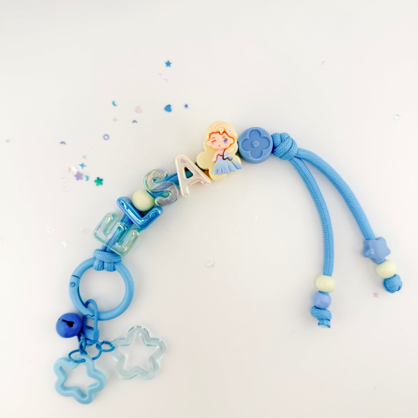 Princess Name Keychain