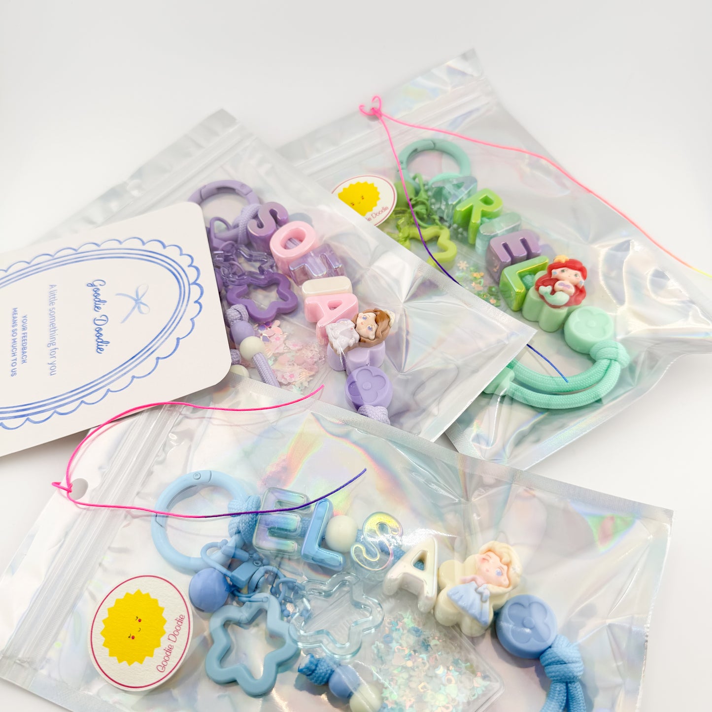 Princess Name Keychain