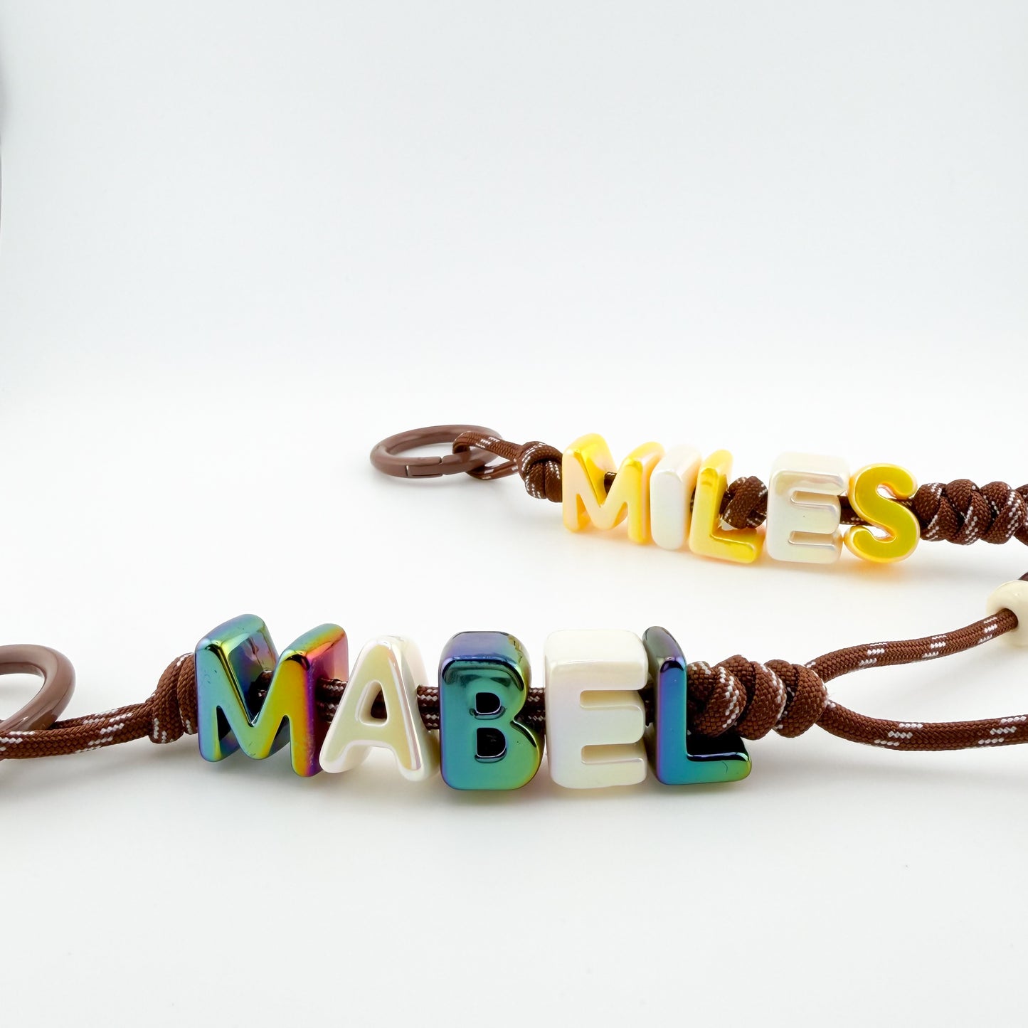 Personalized Bouclé Teddy Keychain